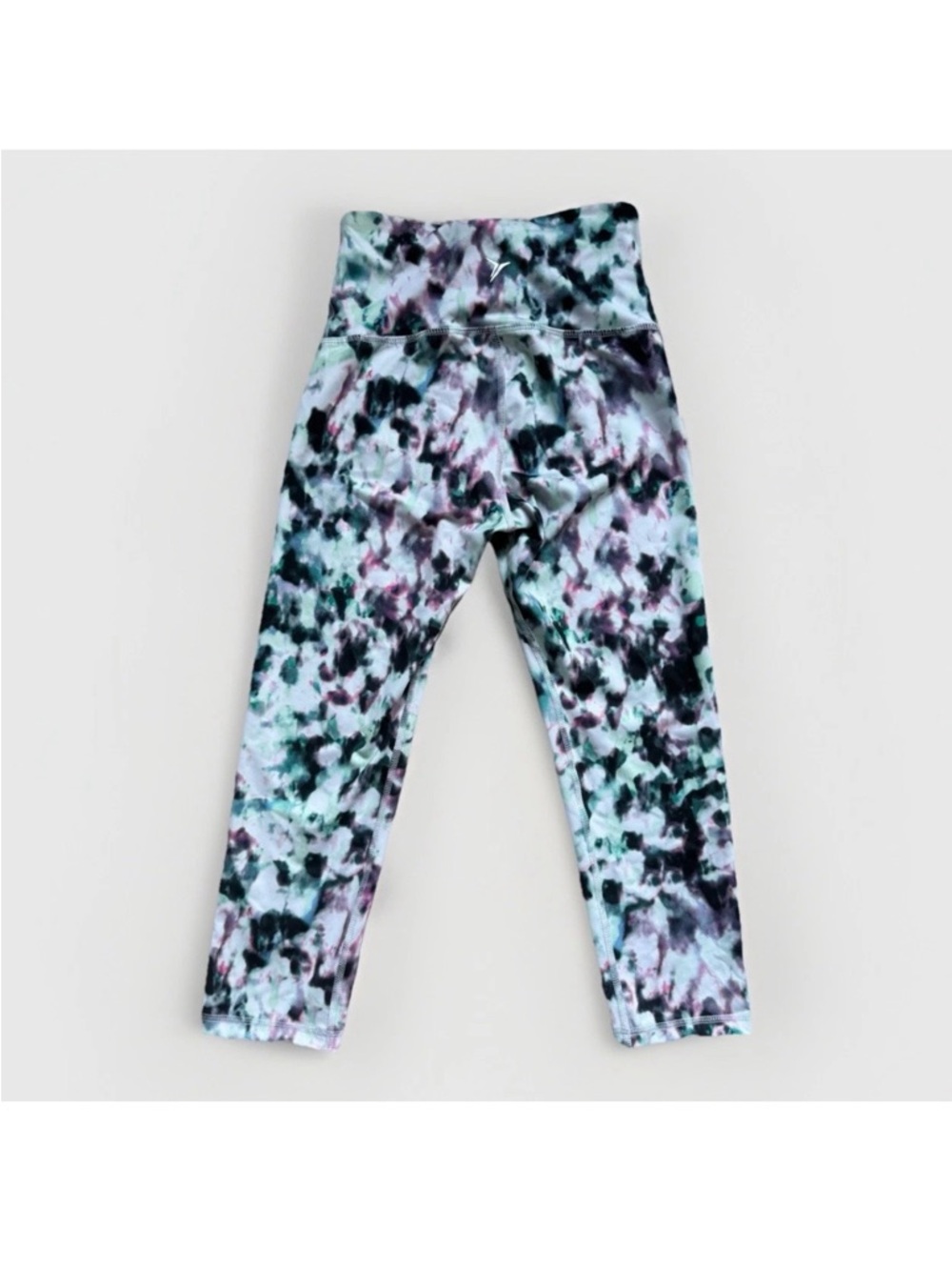 Old Navy Active Go-Dry Women’s XS Capri High-Waist Leggings Abstract Multicolor - Picture 3 of 6